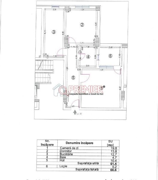 Brancoveanu - T. Magurele - 67 mp  - Acte gata